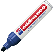 EDDING MARCADOR PERMANENTE 500 2-7mm AZUL 500-03